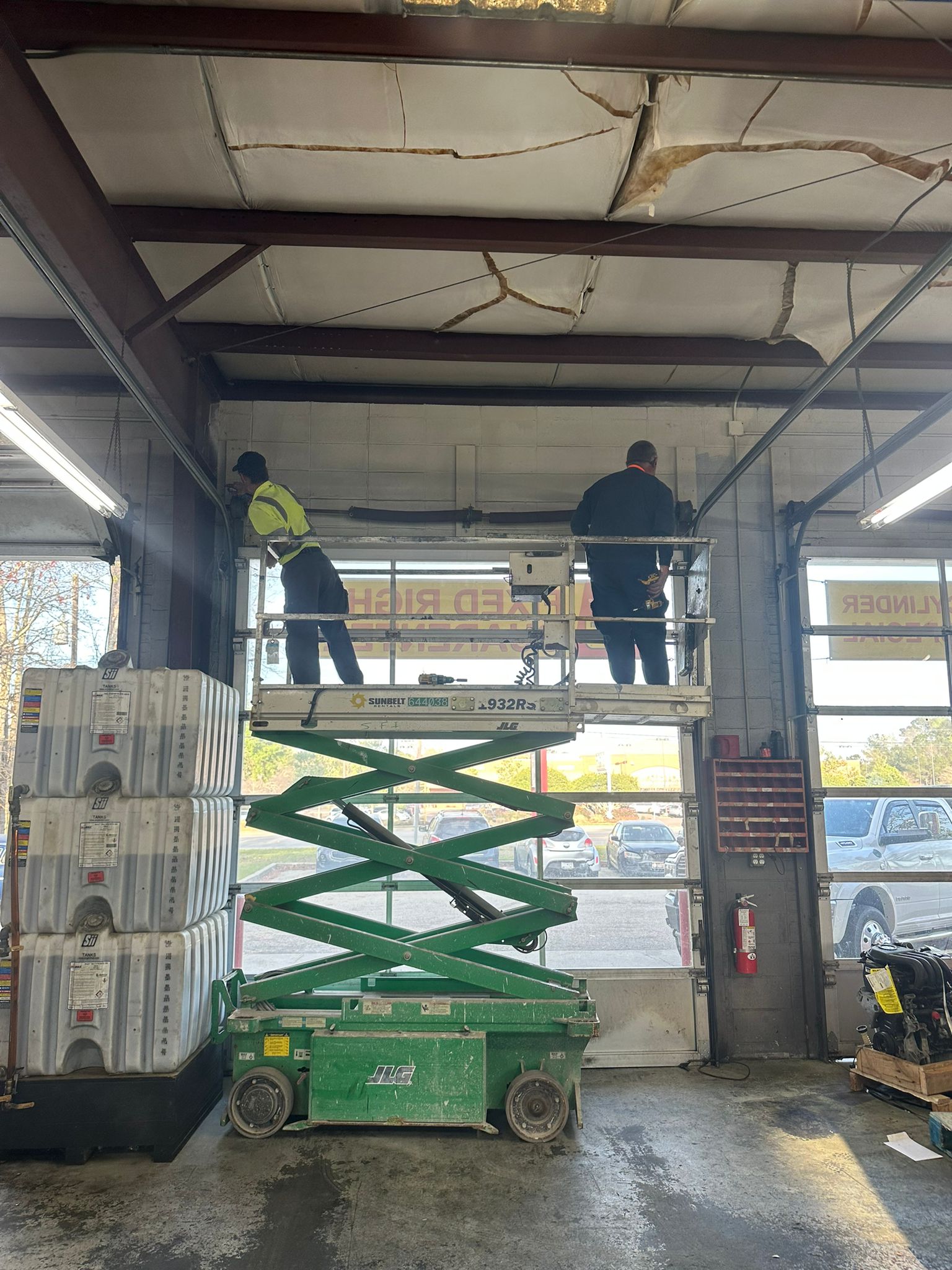 garage door repair in Greenville, SC